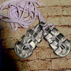 Children Ribbon Sandals